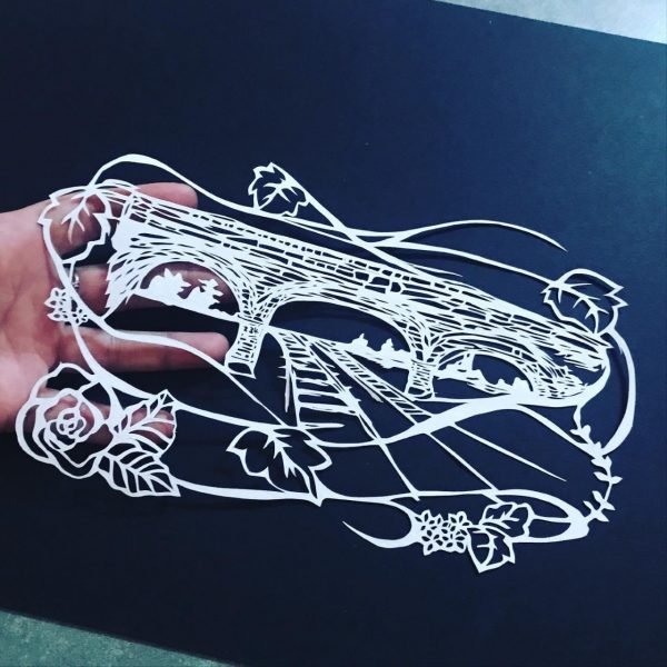 Bridge 234 Papercut Art