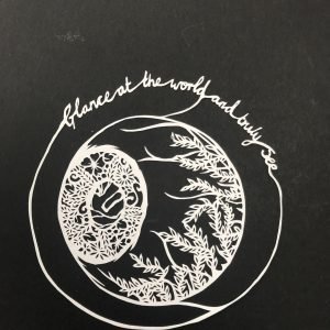 Eye Papercut Art