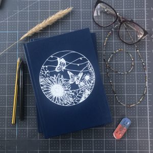 Butterfly Circle Notebook