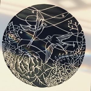 Swallow Bird Papercut Art